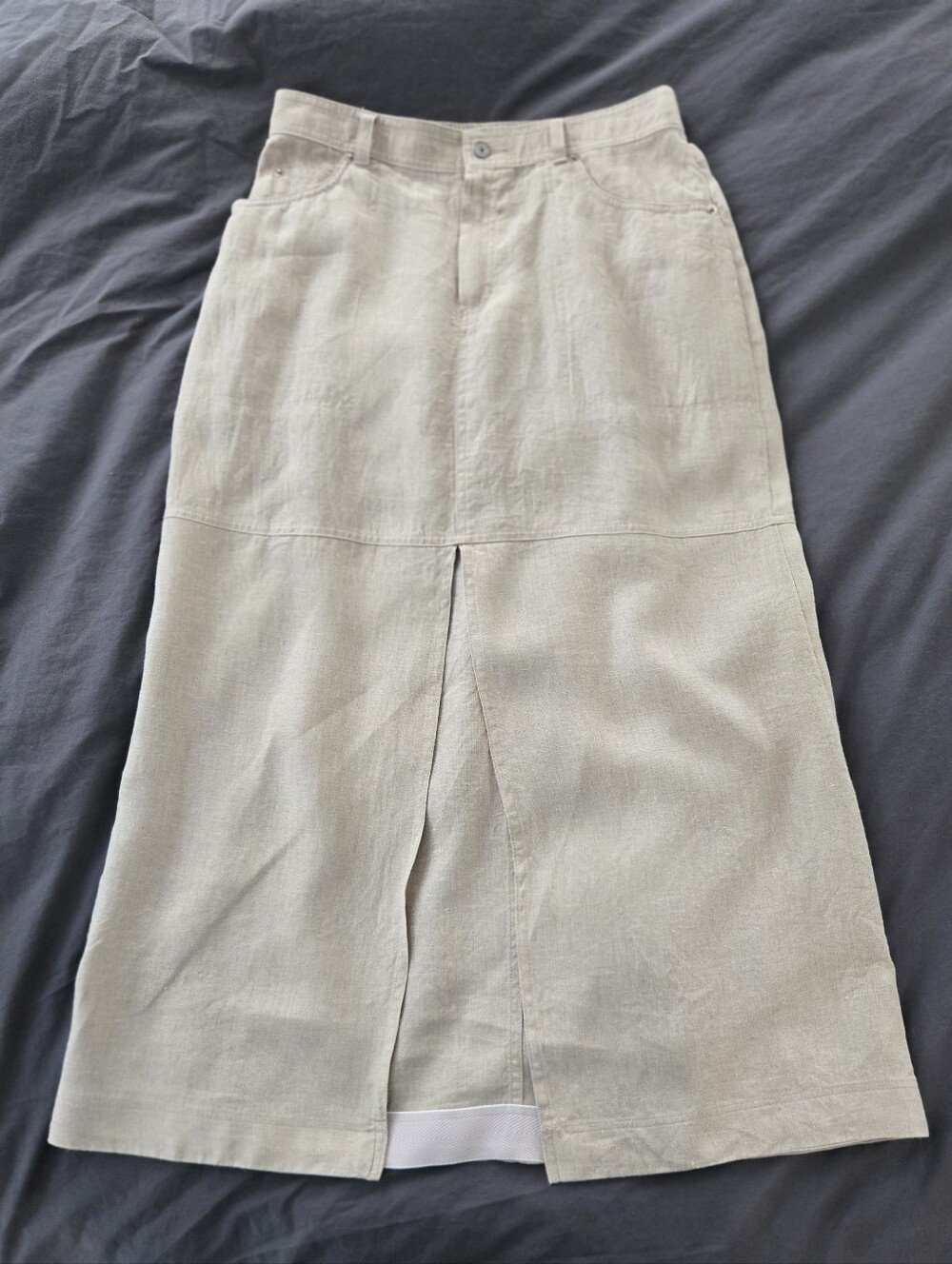 100 % Linen Skirt